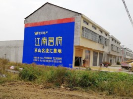  泾阳农村墙体广告在不同形式上面展现的不同特色