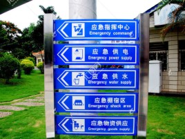  泾阳标识导向系统设计需要掌握的四大元素