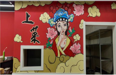  泾阳墙体彩绘的发展和应用