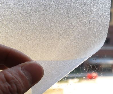  泾阳玻璃门外面粘广告用什么材料好？