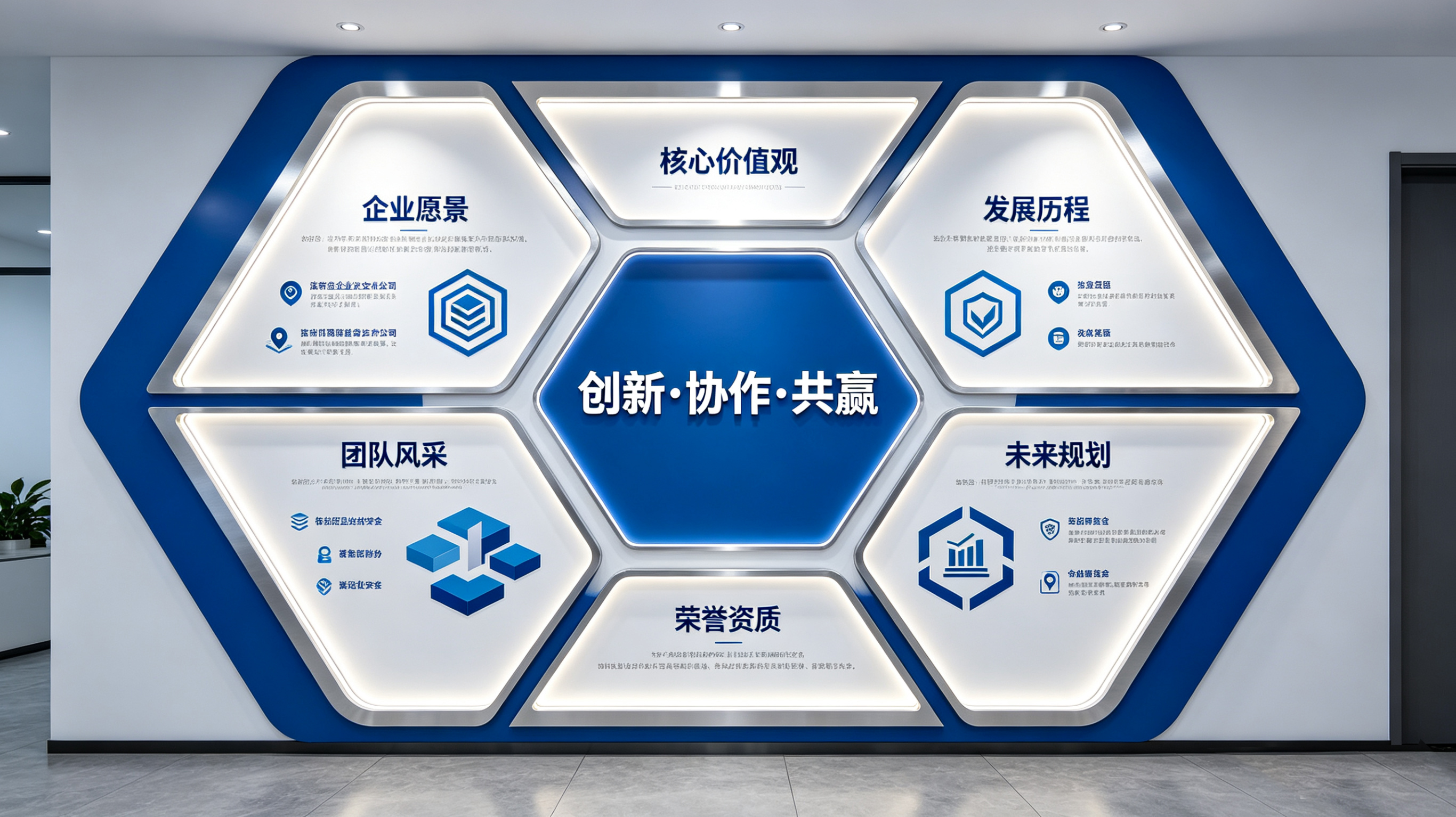  泾阳企业文化墙六边形避坑指南（新手常犯5个错误）